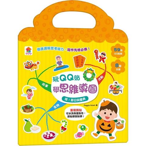 玩QQ貼學思維導圖：哇！節日與慶典