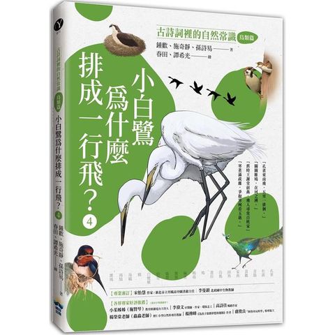 小白鷺為什麼排成一行飛？古詩詞裡的自然常識4【鳥類篇】