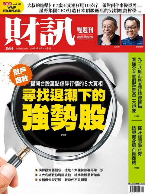 財訊雙週刊564期 尋找退潮下的強勢股(Kobo/電子書)