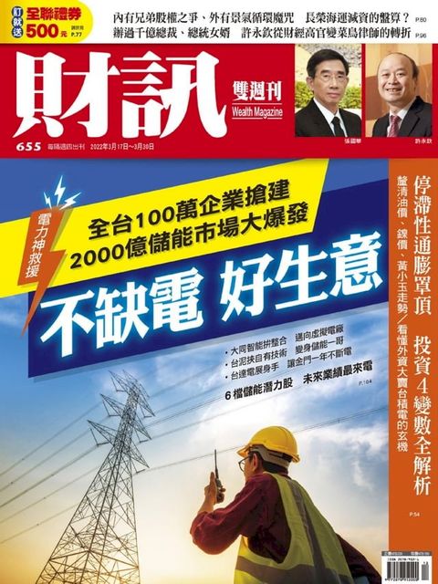 財訊雙週刊655期 不缺電 好生意(Kobo/電子書)