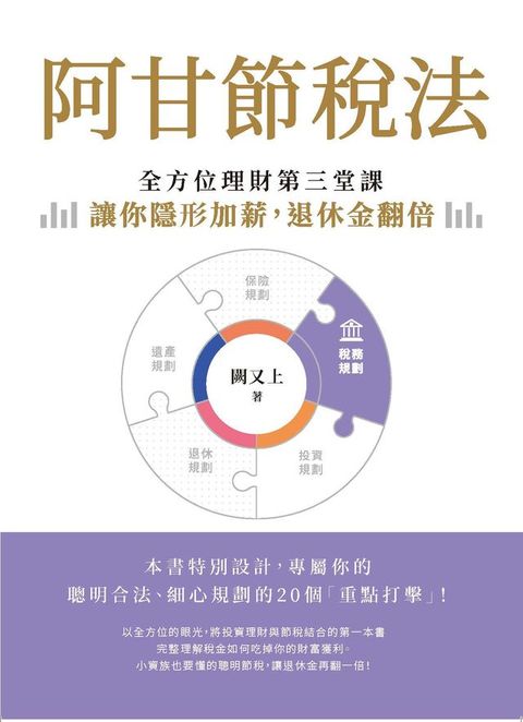 阿甘節稅法：全方位理財第三堂課，讓你隱形加薪，退休金翻倍(Kobo/電子書)