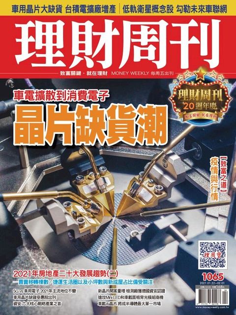 理財周刊1065期：晶片缺貨潮(Kobo/電子書)