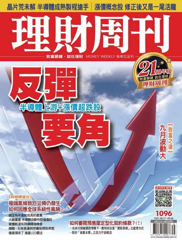  理財周刊1096期：反彈要角(Kobo/電子書)