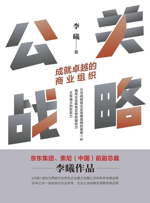 公关战略：成就卓越的商业组织(Kobo/電子書)