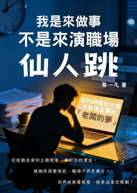 我是來做事，不是來演職場仙人跳