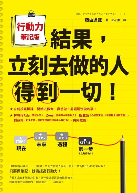 結果，立刻去做的人得到一切！行動力筆記版(Kobo/電子書)