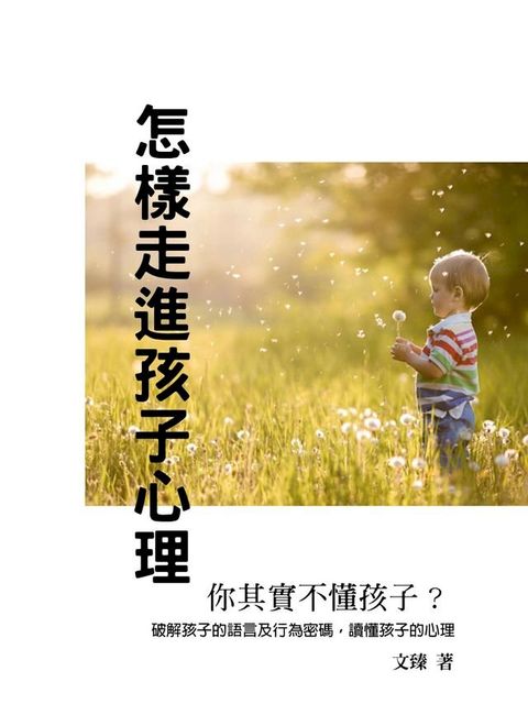 怎樣走進孩子心理《你其實不懂孩子》(Kobo/電子書)