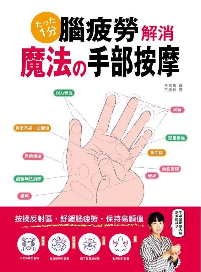  腦疲勞解消！魔法手部按摩(Kobo/電子書)