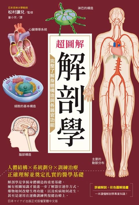 超圖解解剖學：完整了解身體構造與各器官功能(Kobo/電子書)