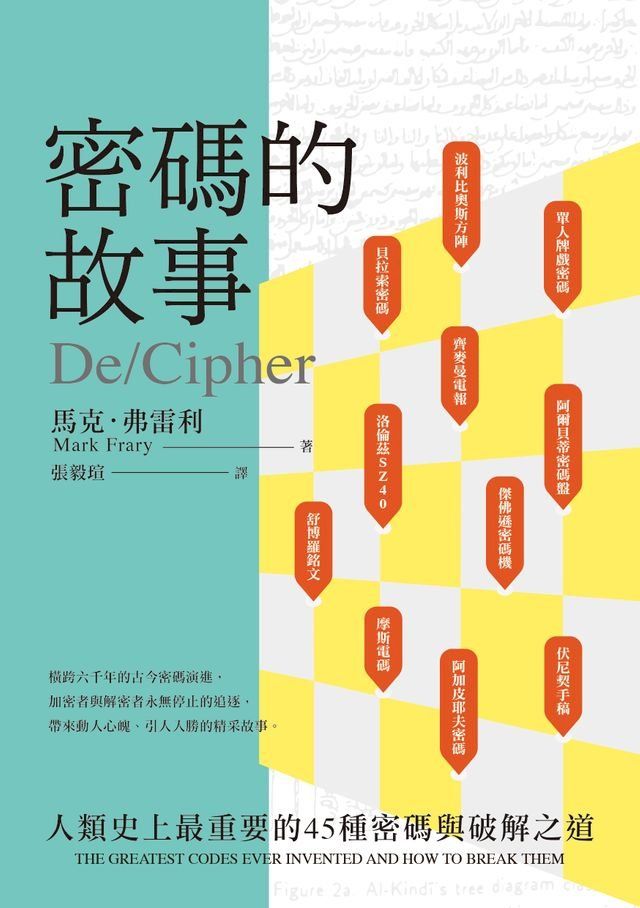  密碼的故事：人類史上最重要的45種密碼與破解之道(Kobo/電子書)