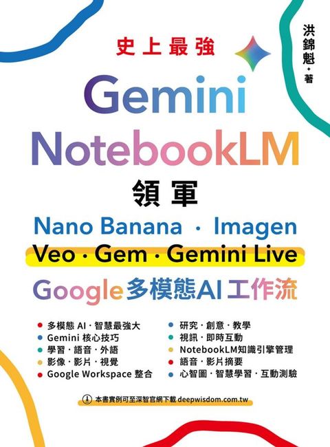 Gemini x NotebookLM 領軍：Nano Banana x Imagen x Veo x Gem x Gemini Live - Google 多模態 AI ...