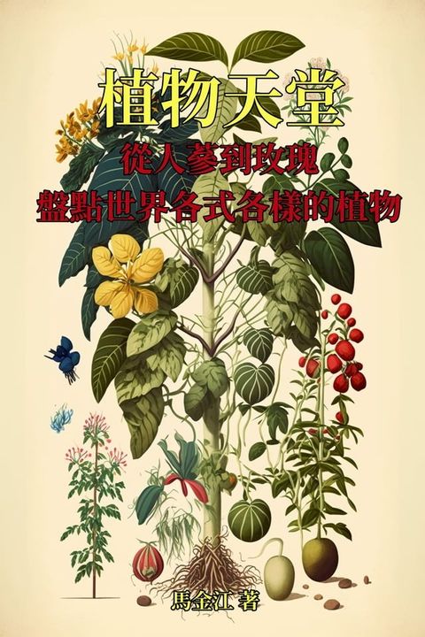 植物天堂：從人蔘到玫瑰，盤點世界各式各樣的植物(Kobo/電子書)