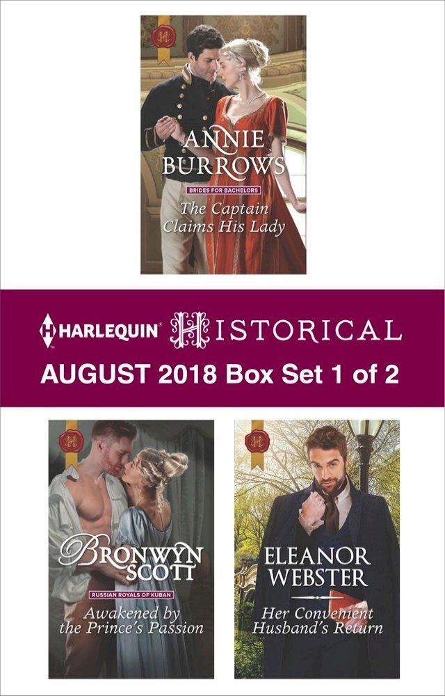  Harlequin Historical August 2018 - Box Set 1 of 2(Kobo/電子書)