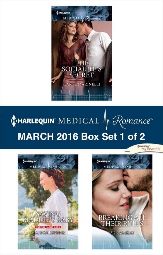  Harlequin Medical Romance March 2016 - Box Set 1 of 2(Kobo/電子書)