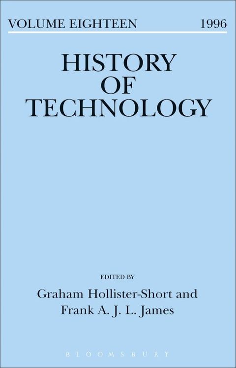 History of Technology Volume 18(Kobo/電子書)