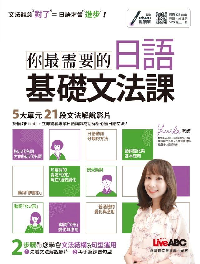  你最需要的日語基礎文法課(Kobo/電子書)