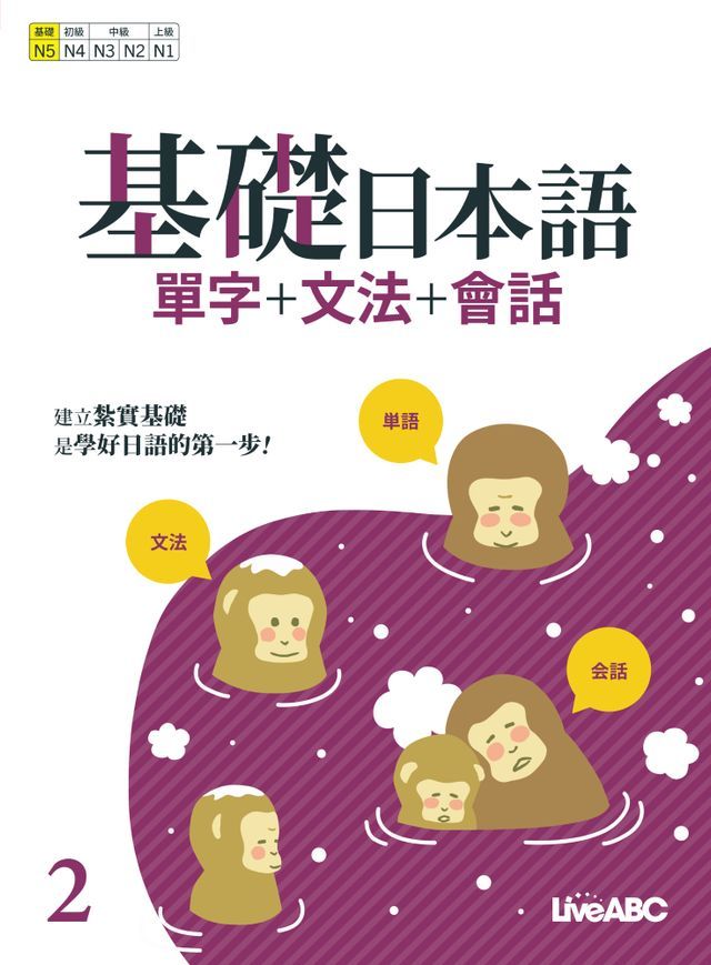  基礎日本語2 單字+文法+會話(Kobo/電子書)