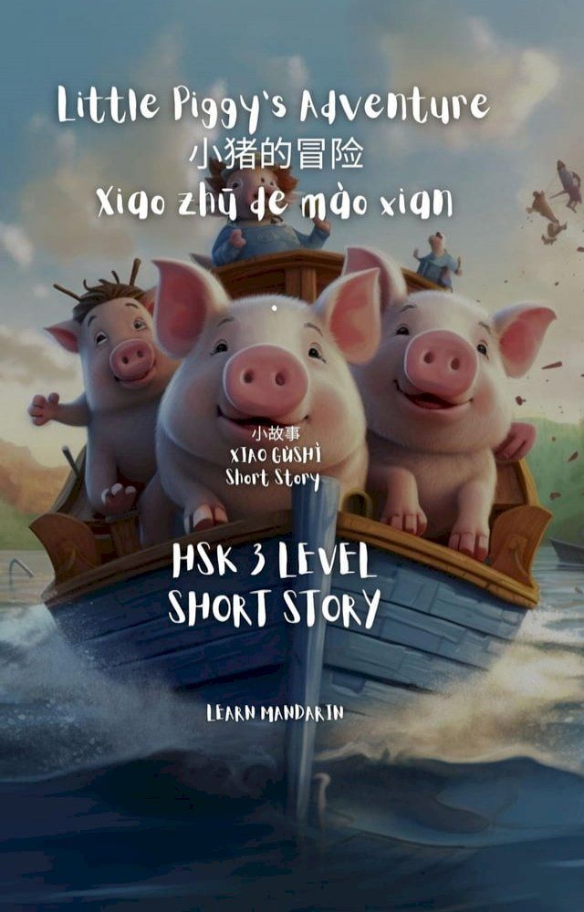  HSK 3 Short Story - 小猪的冒险 Xiǎo zhū de m&agrave;o xiǎn Little Piggy's Adventure(Kobo/電子書)