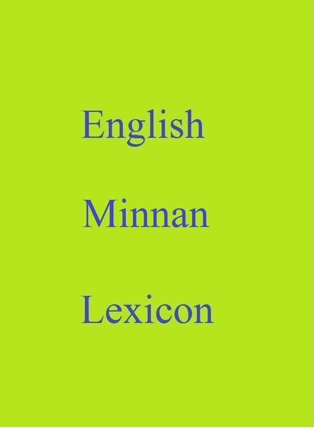  English Minnan Lexicon(Kobo/電子書)