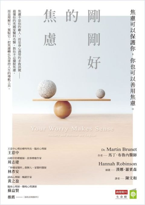 剛剛好的焦慮：焦慮可以保護你，你也可以善用焦慮