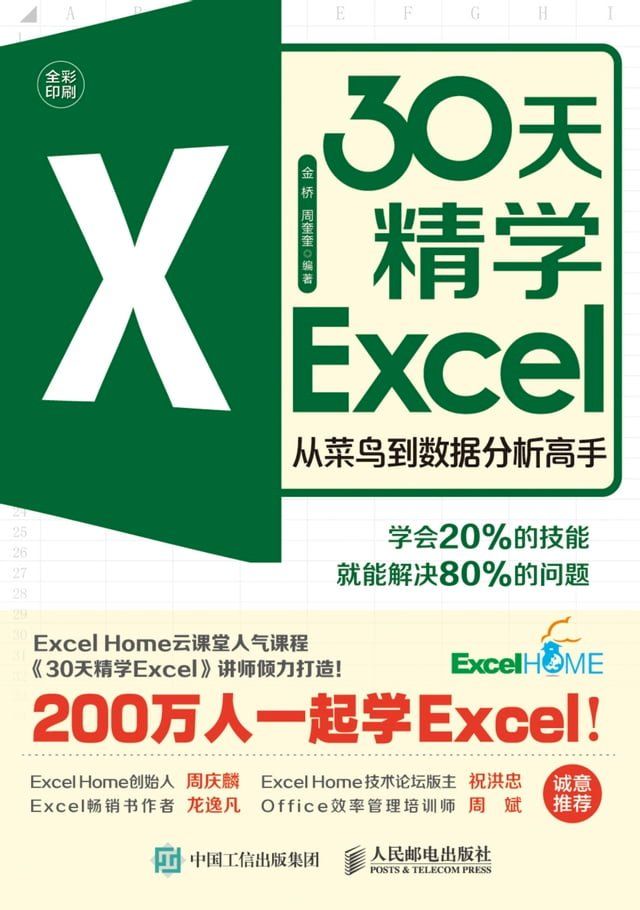  30天精学Excel：从菜鸟到数据分析高手(Kobo/電子書)