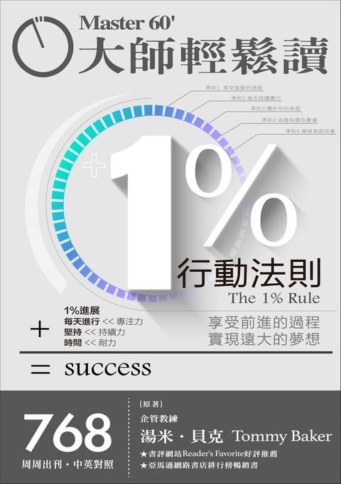 大師輕鬆讀 NO.768 1%行動法則(Kobo/電子書)