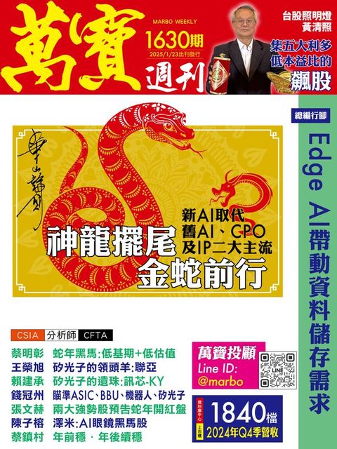 萬寶週刊1630期