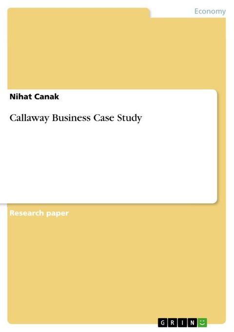 Callaway Business Case Study(Kobo/電子書)