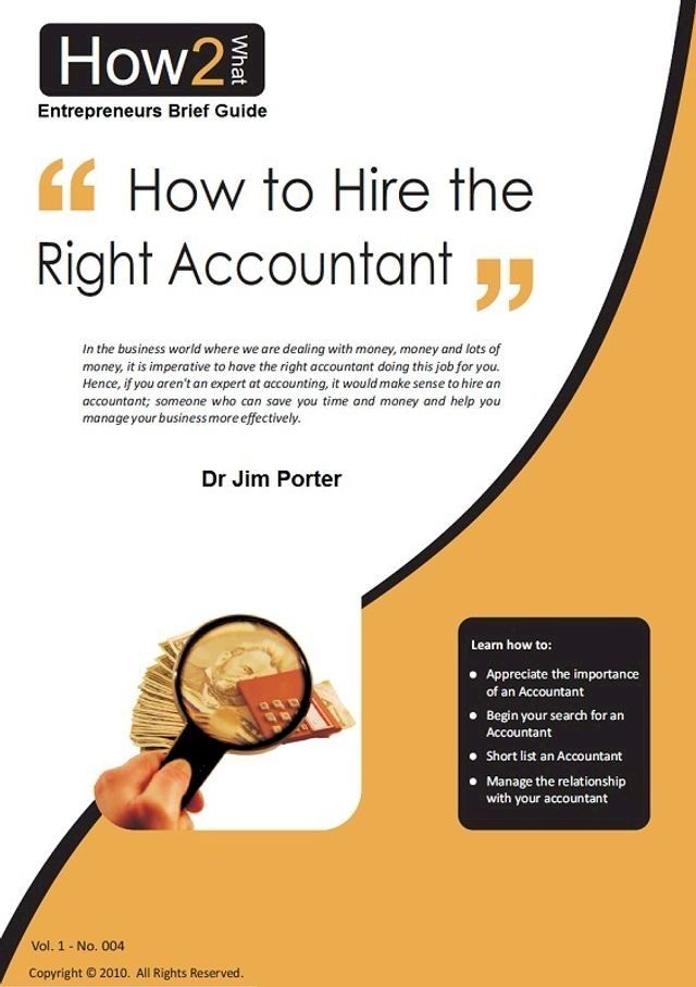  How to Hire the Right Accountant(Kobo/電子書)