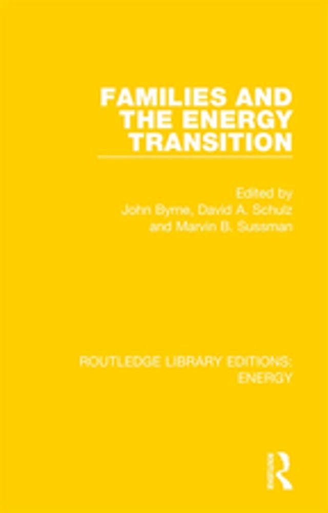  Families and the Energy Transition(Kobo/電子書)