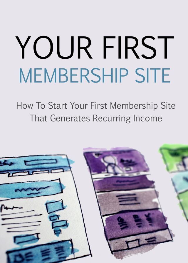  Your First Membership Site(Kobo/電子書)