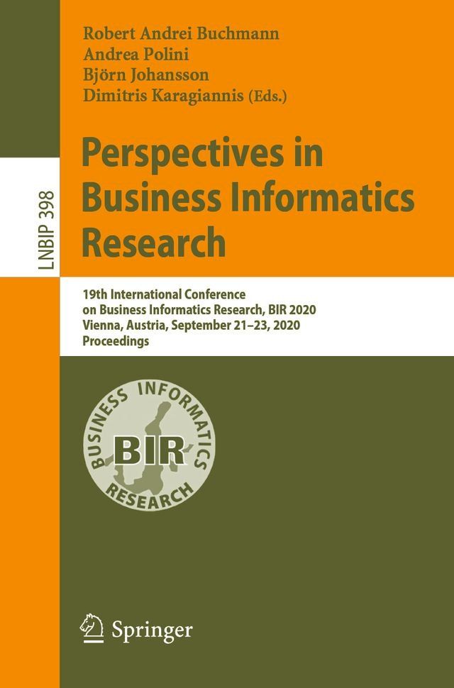  Perspectives in Business Informatics Research(Kobo/電子書)