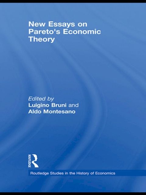 New Essays on Pareto's Economic Theory(Kobo/電子書)