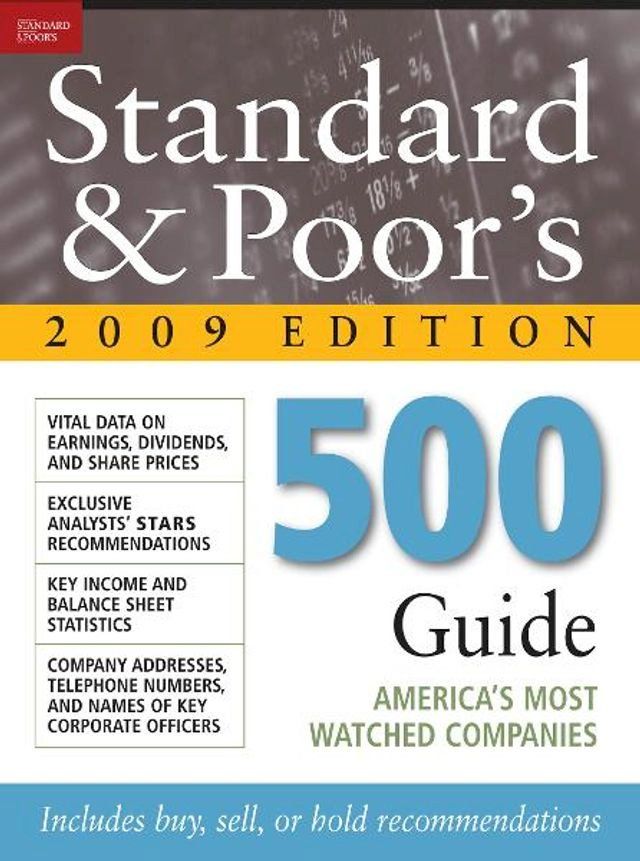  Standard & Poor's 500 Guide 2009 PB(Kobo/電子書)