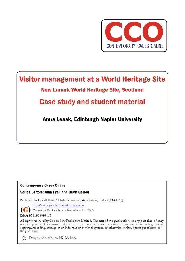  World Heritage Site Designation: New Lanark World Heritage Site, Scotland(Kobo/電子書)