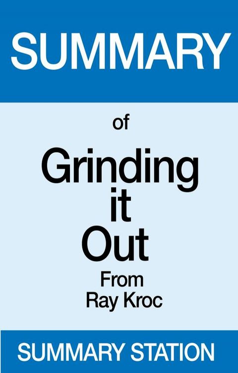 Grinding it Out  Summary(Kobo/電子書)