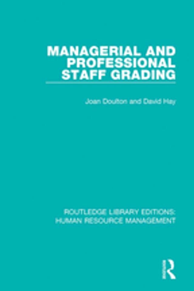  Managerial and Professional Staff Grading(Kobo/電子書)