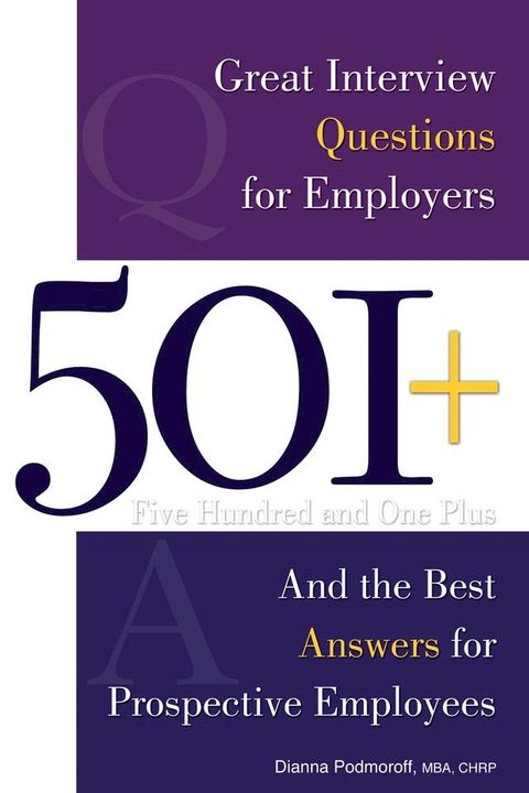 501+ Great Interview Questions For Employers and the Best Answers for Prospective Employees(Kobo/電子書)