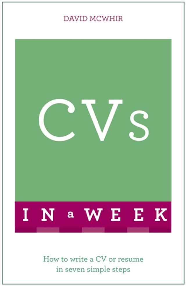  CVs In A Week(Kobo/電子書)