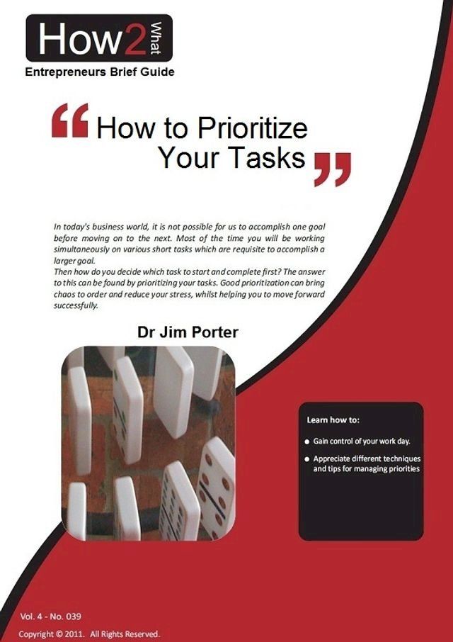  How to Prioritize Your Tasks(Kobo/電子書)