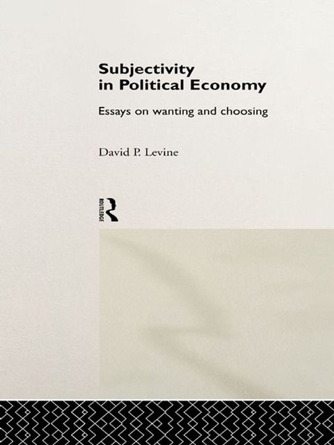 Subjectivity in Political Economy(Kobo/電子書)