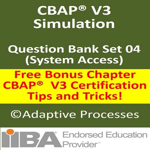  CBAP V3 Simulation test - Set 04(Kobo/電子書)