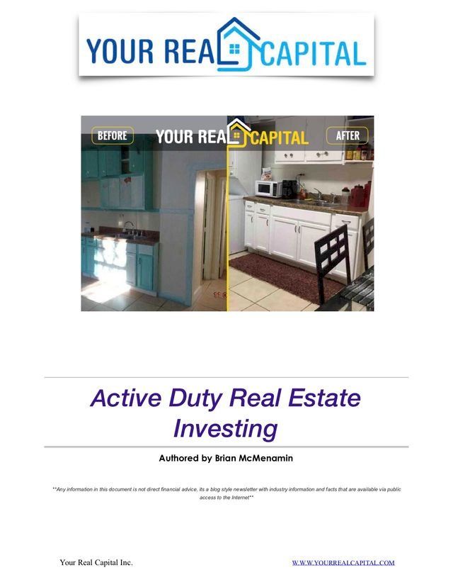  Active Duty Real Estate Investing(Kobo/電子書)