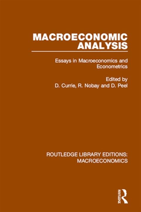 Macroeconomic Analysis(Kobo/電子書)