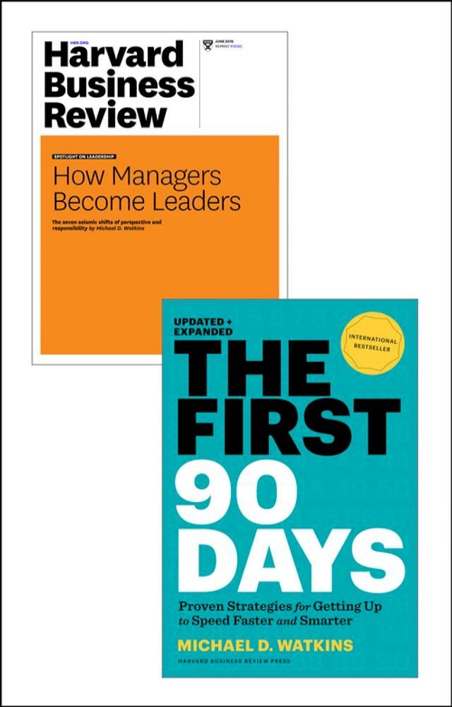  The First 90 Days with Harvard Business Review article "How Managers Become Leaders" (2 Items)(Kobo/電子書)