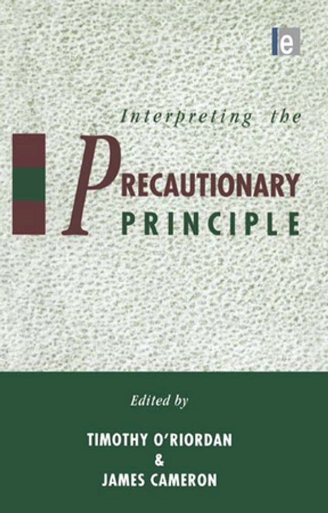  Interpreting the Precautionary Principle(Kobo/電子書)