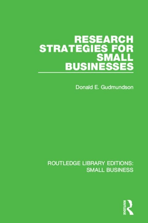 Research Strategies for Small Businesses(Kobo/電子書)