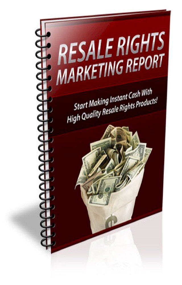  Resale Rights Marketing Report(Kobo/電子書)