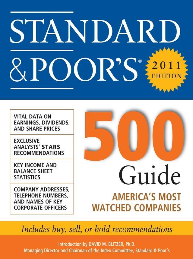  Standard & Poor''s 500 Guide, 2011 Edition(Kobo/電子書)