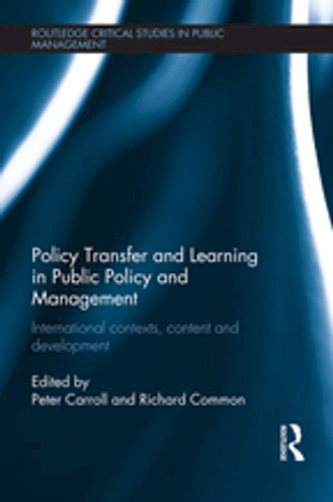 Policy Transfer and Learning in Public Policy and Management(Kobo/電子書)